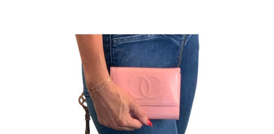 Chanel Caviar Pink Wallet