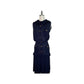 Chanel Navy Dress With Buttons